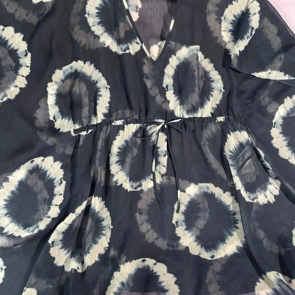 Michael Kors - Sheer Tie Dye Pullover Blouse - Sm/Medium georgette Material EUC - Picture 4 of 4